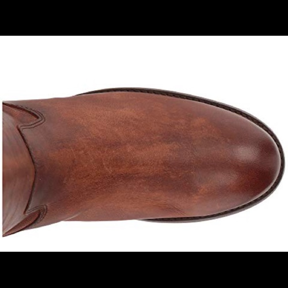 NEW⭐️FRYE⭐️tall cognac leather boots in size 9 - Picture 3 of 7